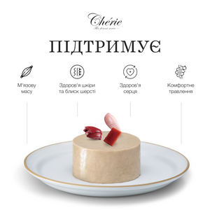 КРЕМОВІ ЛАСОЩІ З КУРКОЮ ТА ТУНЦЕМ ДЛЯ КОТІВ, 4×12 г