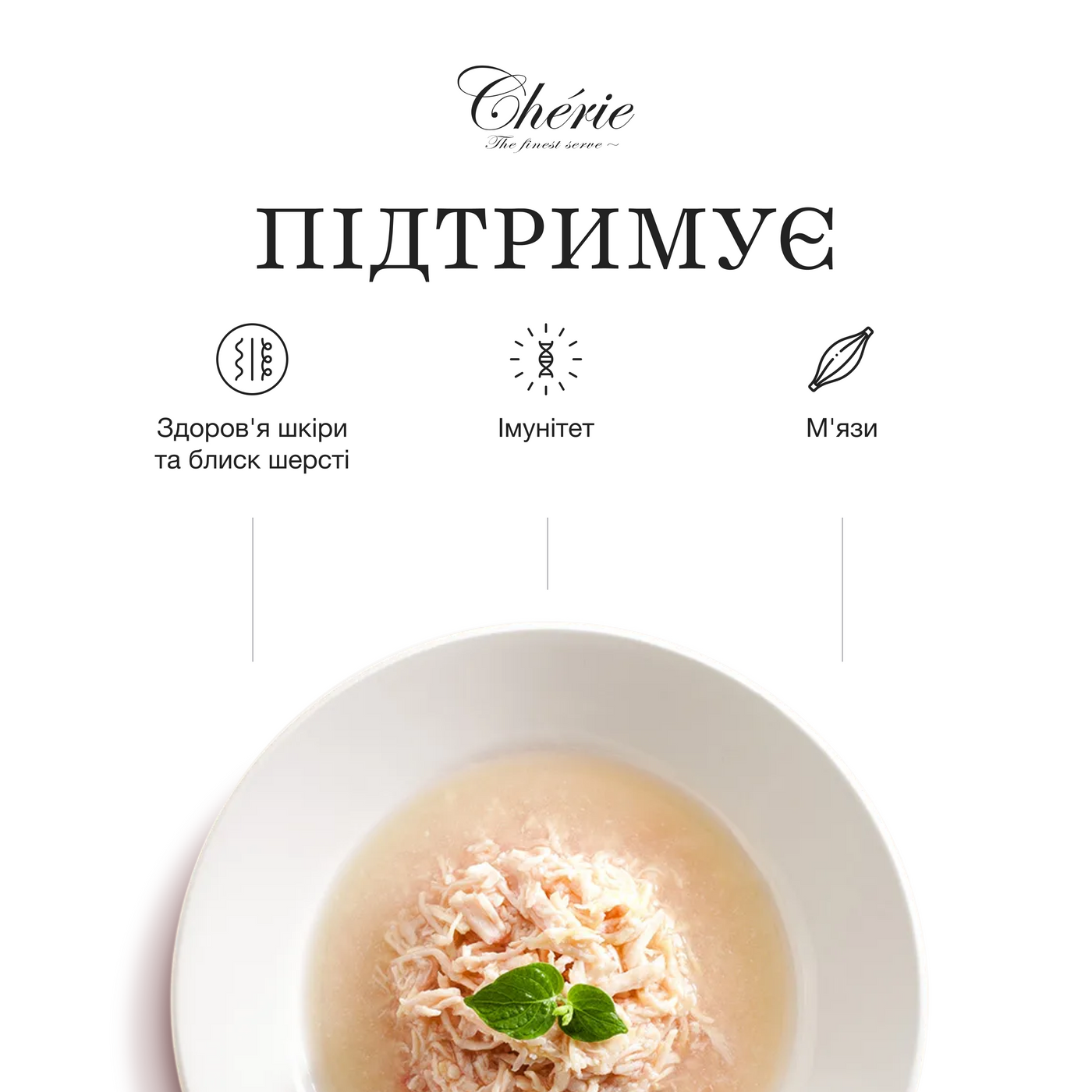 ШМАТОЧКИ КУРКИ В СОУСІ ДЛЯ КОТІВ, 80 г