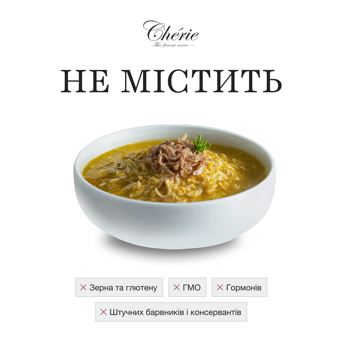 ВОЛОГИЙ КОРМ ІЗ КУРКОЮ ТА КАЧКОЮ В ГАРБУЗОВОМУ СОУСІ ДЛЯ СОБАК, 80 г