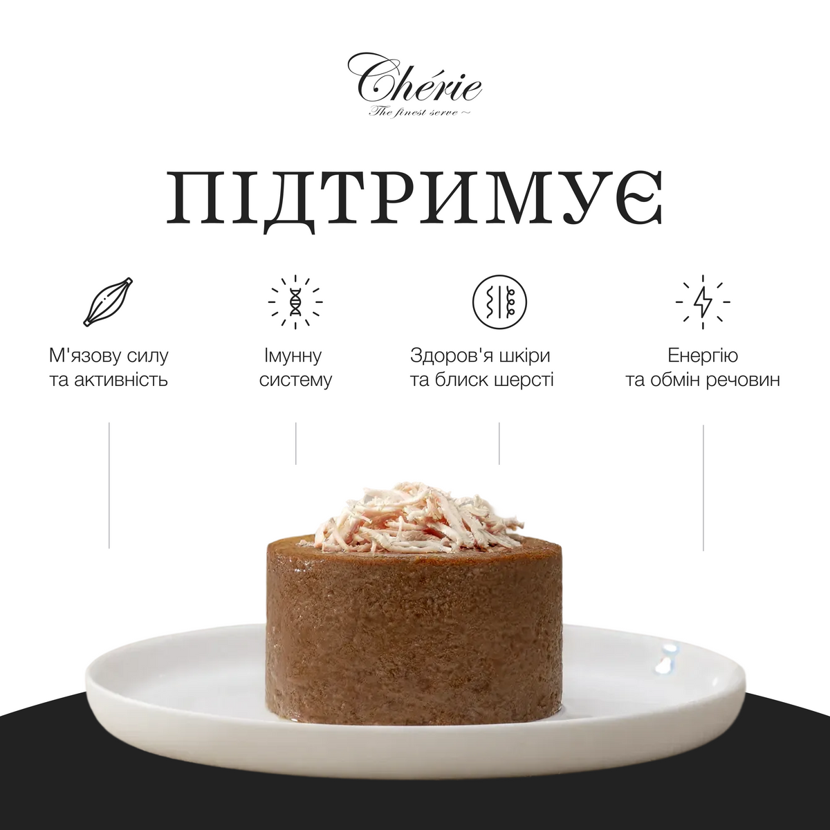 ПАШТЕТ ІЗ КУРКОЮ ТА ІНДИЧКОЮ ДЛЯ СОБАК, 80 г