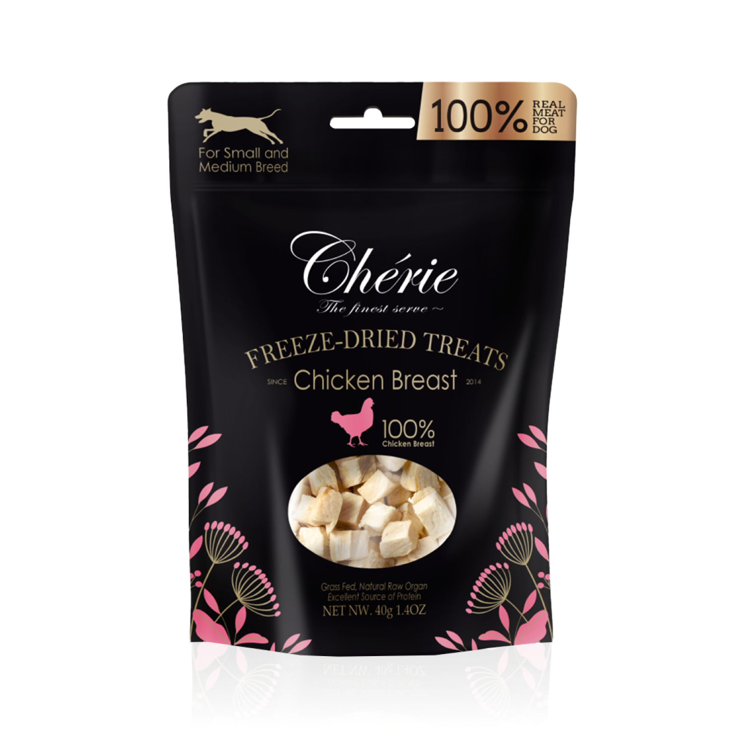 Chérie Сублімовані ласощі з Курки для собак 40 г.