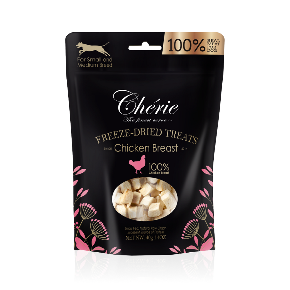 Chérie Сублімовані ласощі з Курки для собак 40 г.