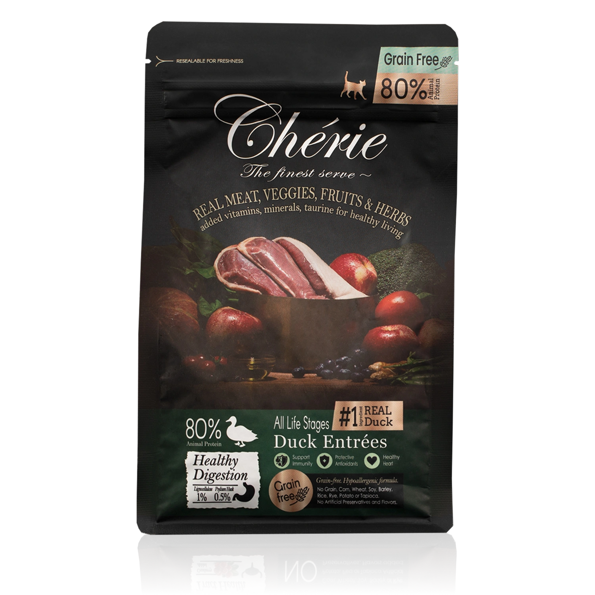 CHÉRIE СУХИЙ КОРМ З КАЧКОЮ 2 кг