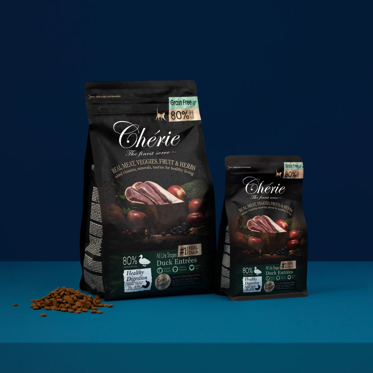 CHÉRIE СУХИЙ КОРМ З КАЧКОЮ 2 кг