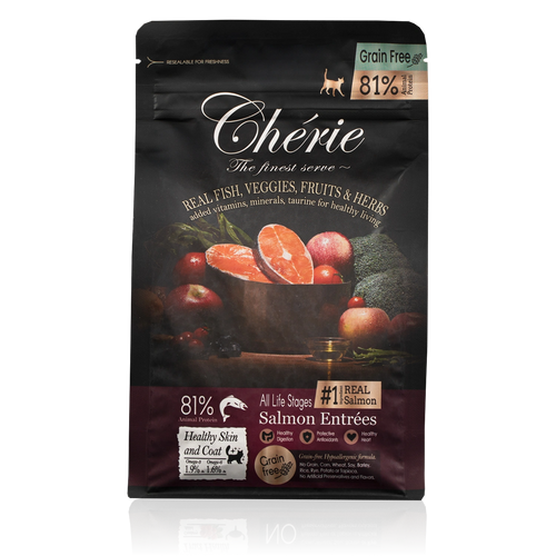CHÉRIE СУХИЙ КОРМ З ЛОСОСЯ 2 кг
