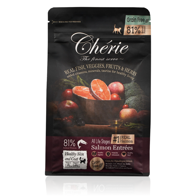 CHÉRIE СУХИЙ КОРМ З ЛОСОСЯ 2 кг