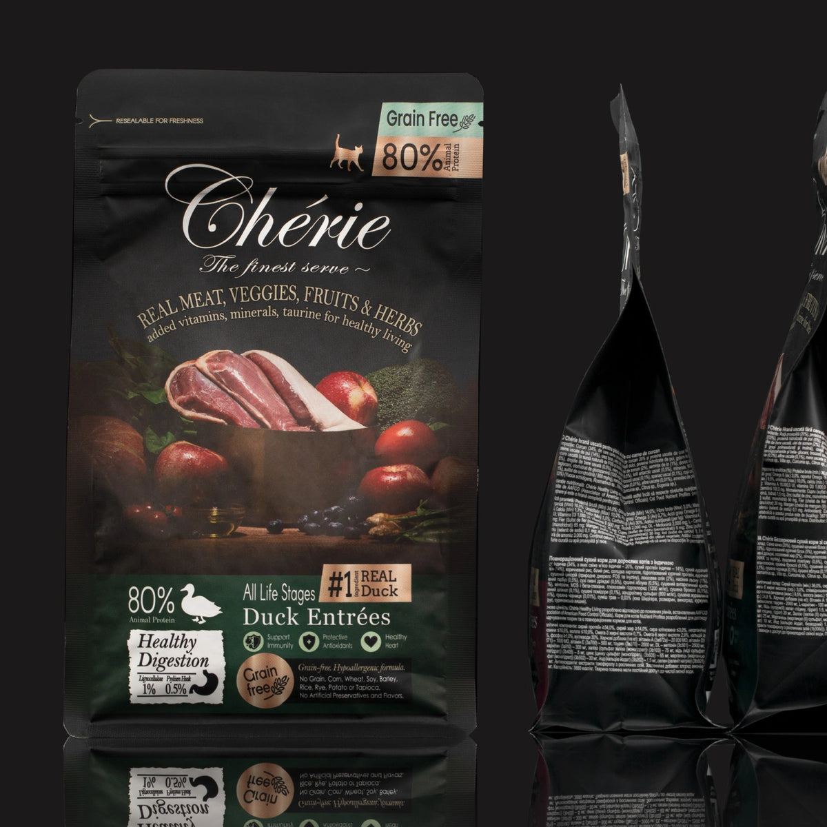 CHÉRIE СУХИЙ КОРМ З КАЧКОЮ 2 кг