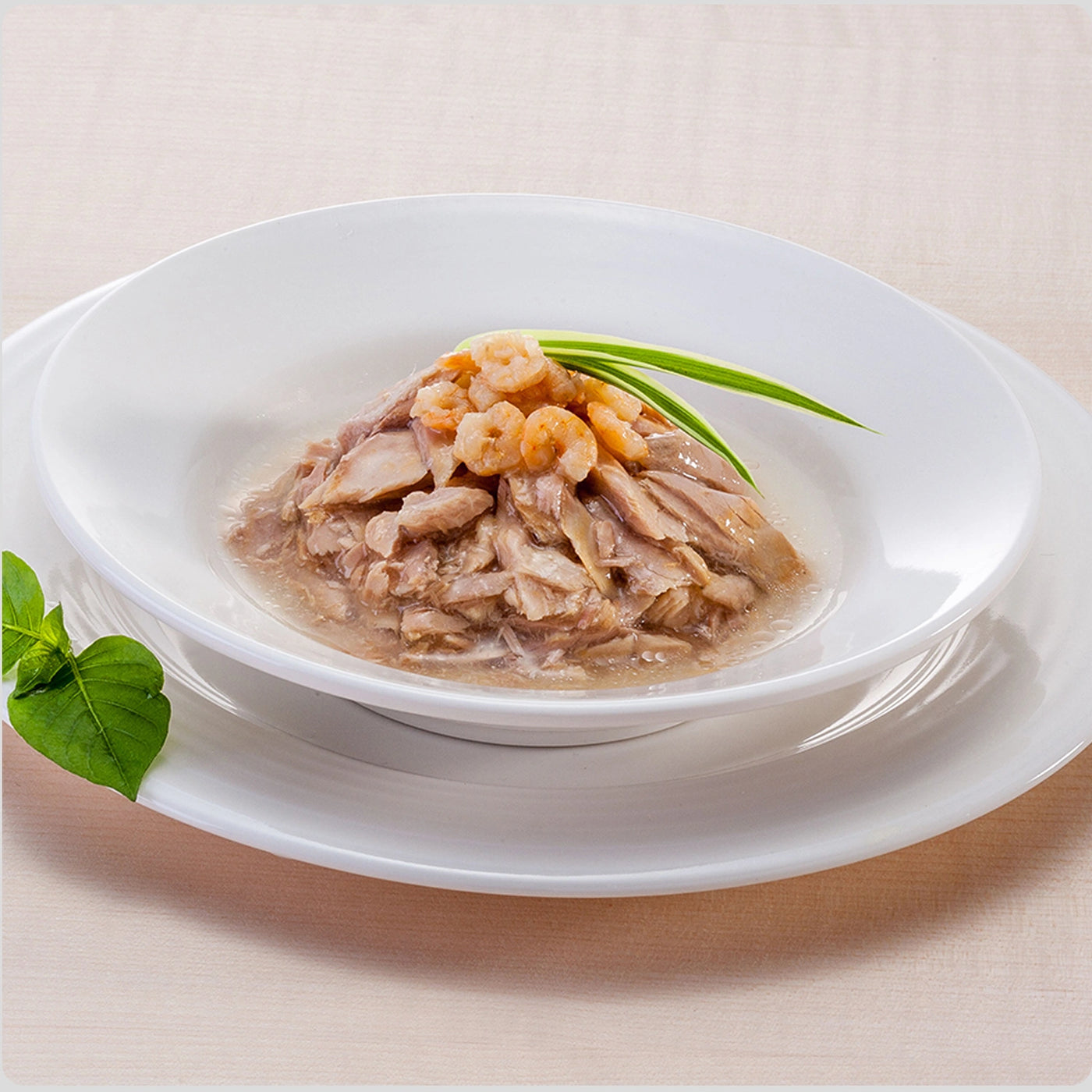 CHÉRIE МІКС ТУНЦЯ ТА КРЕВЕТОК В СОУСІ 80 г.