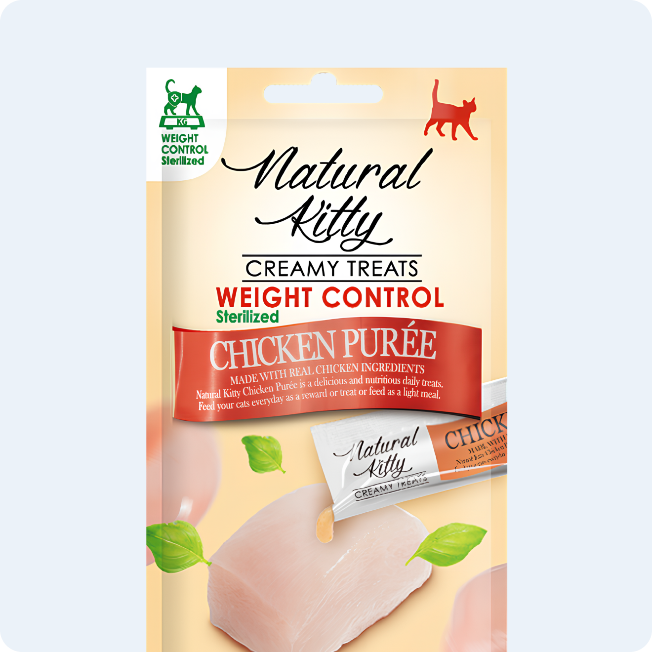 ФУНКЦІОНАЛЬНІ СТІКИ З КУРКОЮ ДЛЯ КОТІВ | STERILISED 48 г