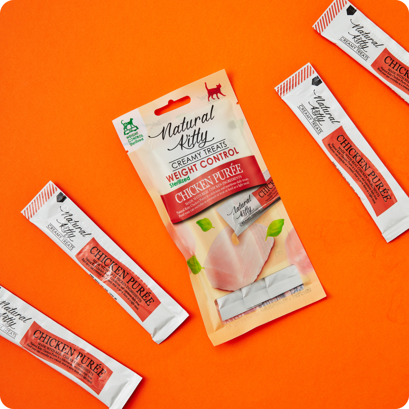 ФУНКЦІОНАЛЬНІ СТІКИ З КУРКОЮ ДЛЯ КОТІВ | STERILISED 48 г