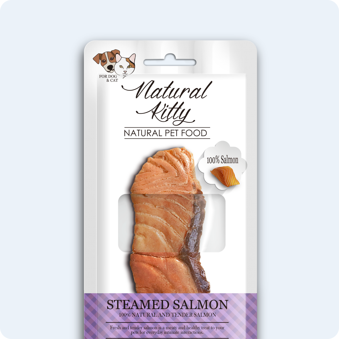 ЛАСОЩІ ДЛЯ КОТІВ ЛОСОСЬ НА ПАРУ 30 г