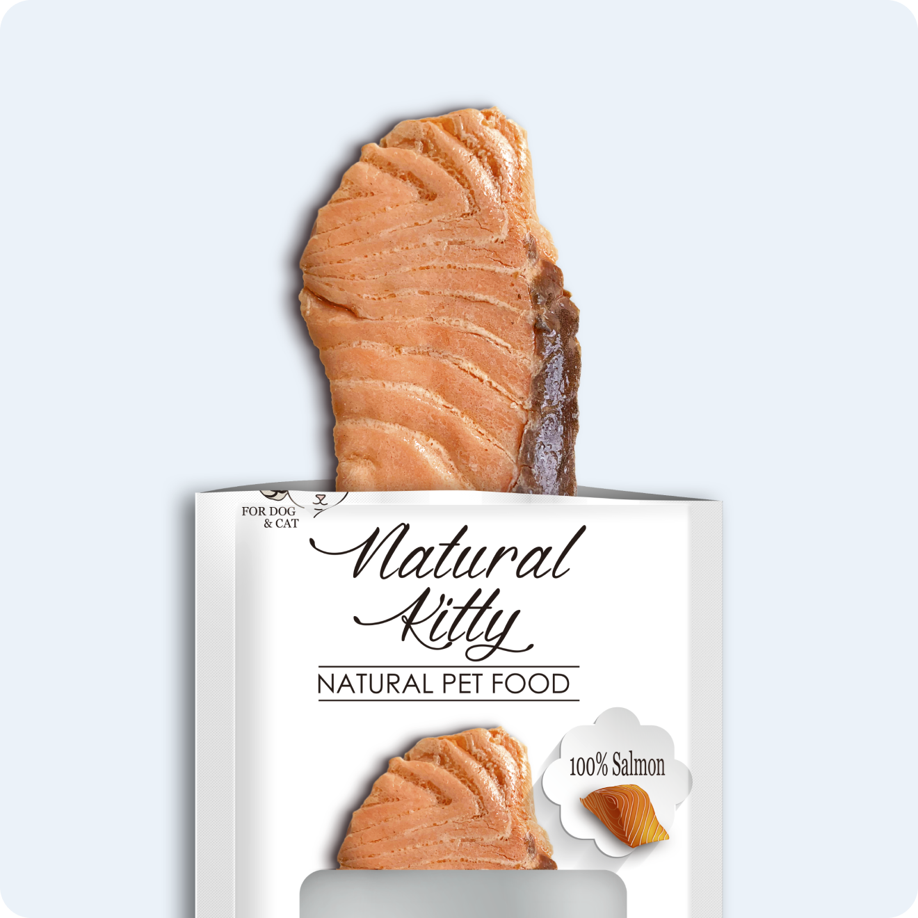 ЛАСОЩІ ДЛЯ КОТІВ ЛОСОСЬ НА ПАРУ 30 г