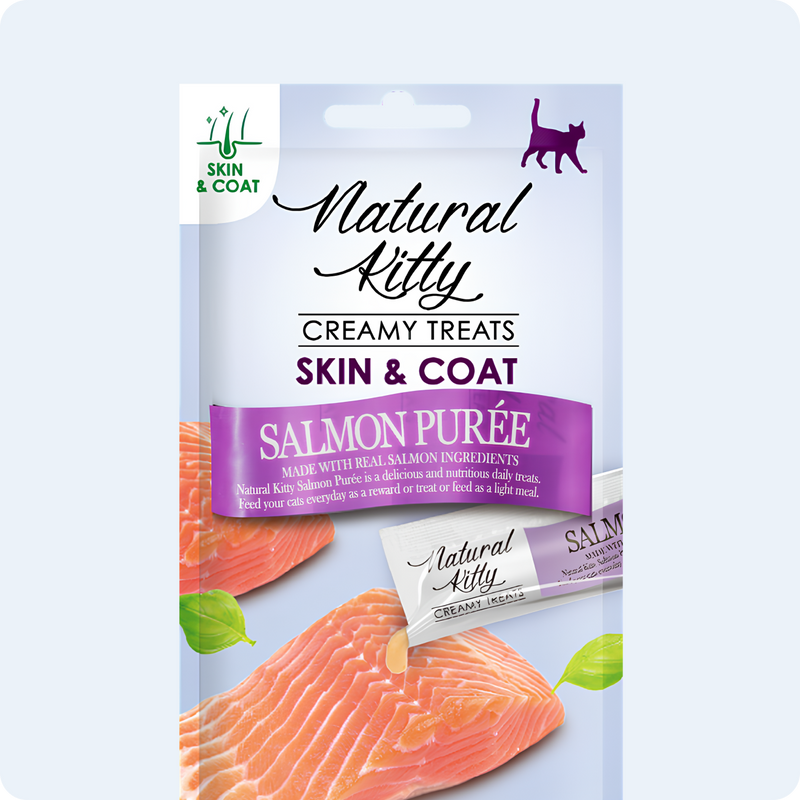 ФУНКЦІОНАЛЬНІ СТІКИ З ЛОСОСЯ ДЛЯ КОТІВ | SKIN and COAT 48 г