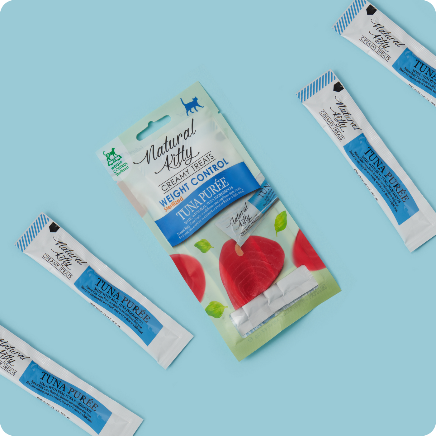 ФУНКЦІОНАЛЬНІ СТІКИ З ТУНЦЯ ДЛЯ КОТІВ | STERILISED 48 г