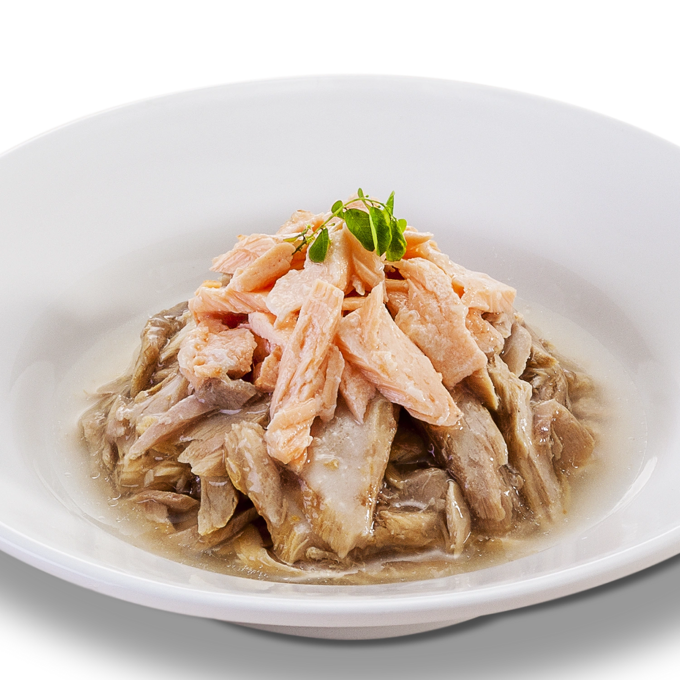 CHÉRIE МІКС ТУНЦЯ ТА ЛОСОСЯ В СОУСІ 80 г.