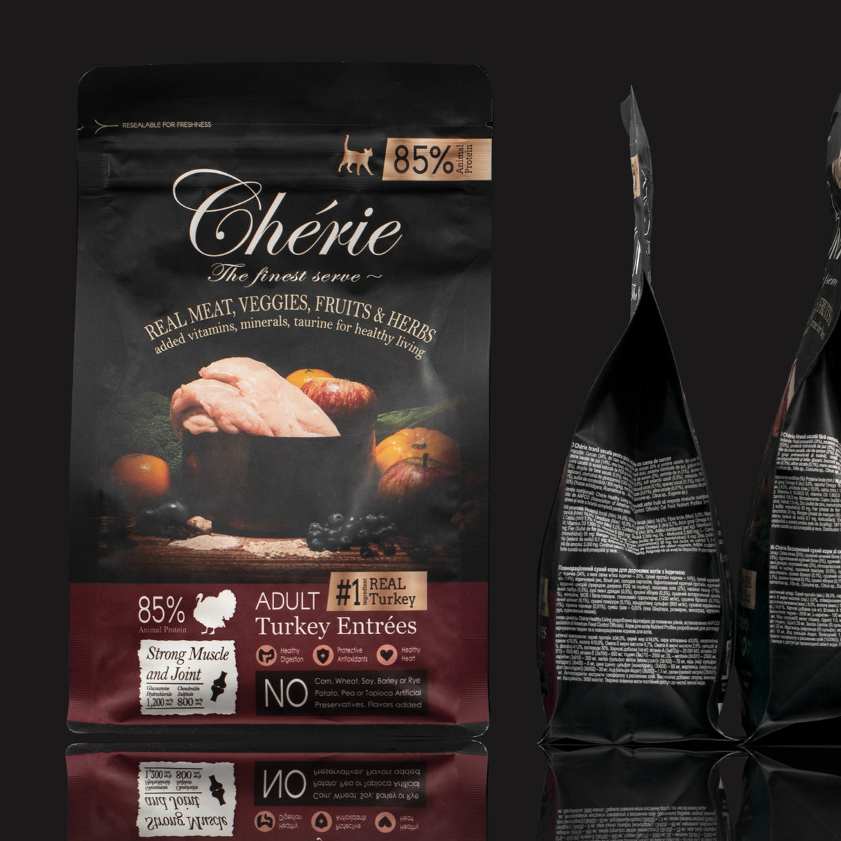 CHÉRIE СУХИЙ КОРМ З ІНДИЧКИ 2 кг