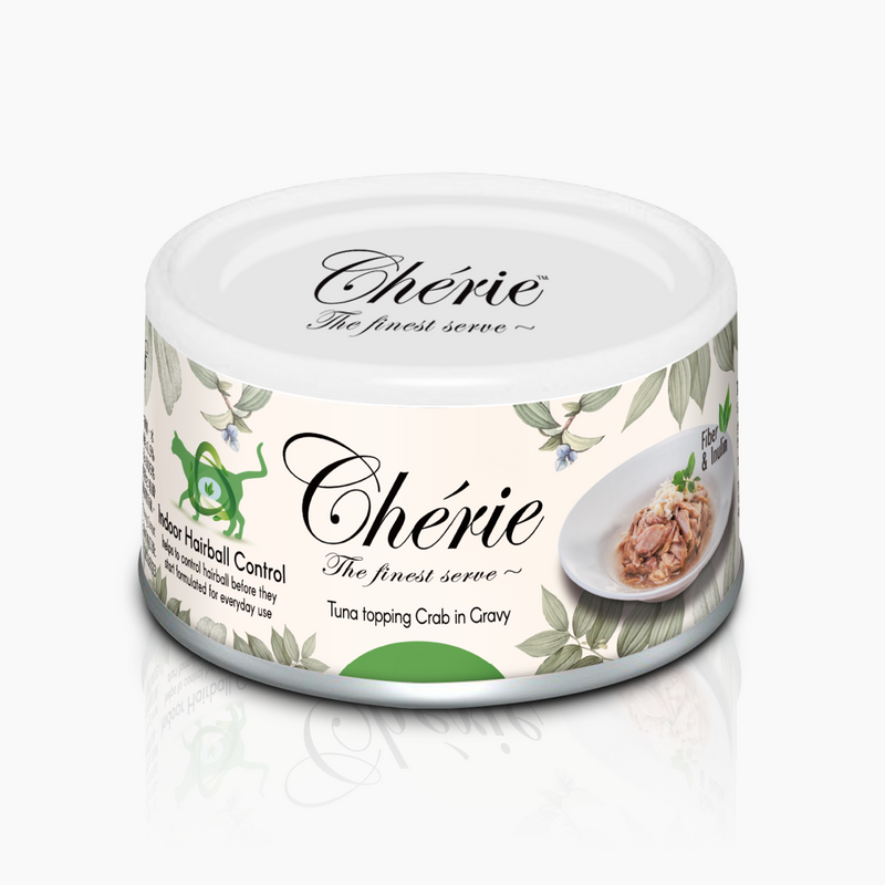 CHÉRIE МІКС ТУНЦЯ ТА КРАБА В СОУСІ 80 г.