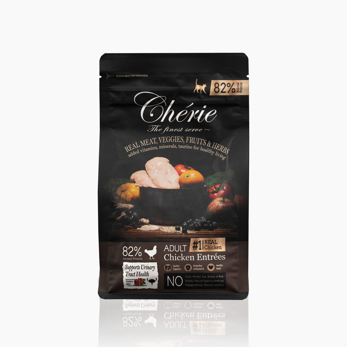 CHÉRIE СУХИЙ КОРМ З КУРКОЮ 400 г.