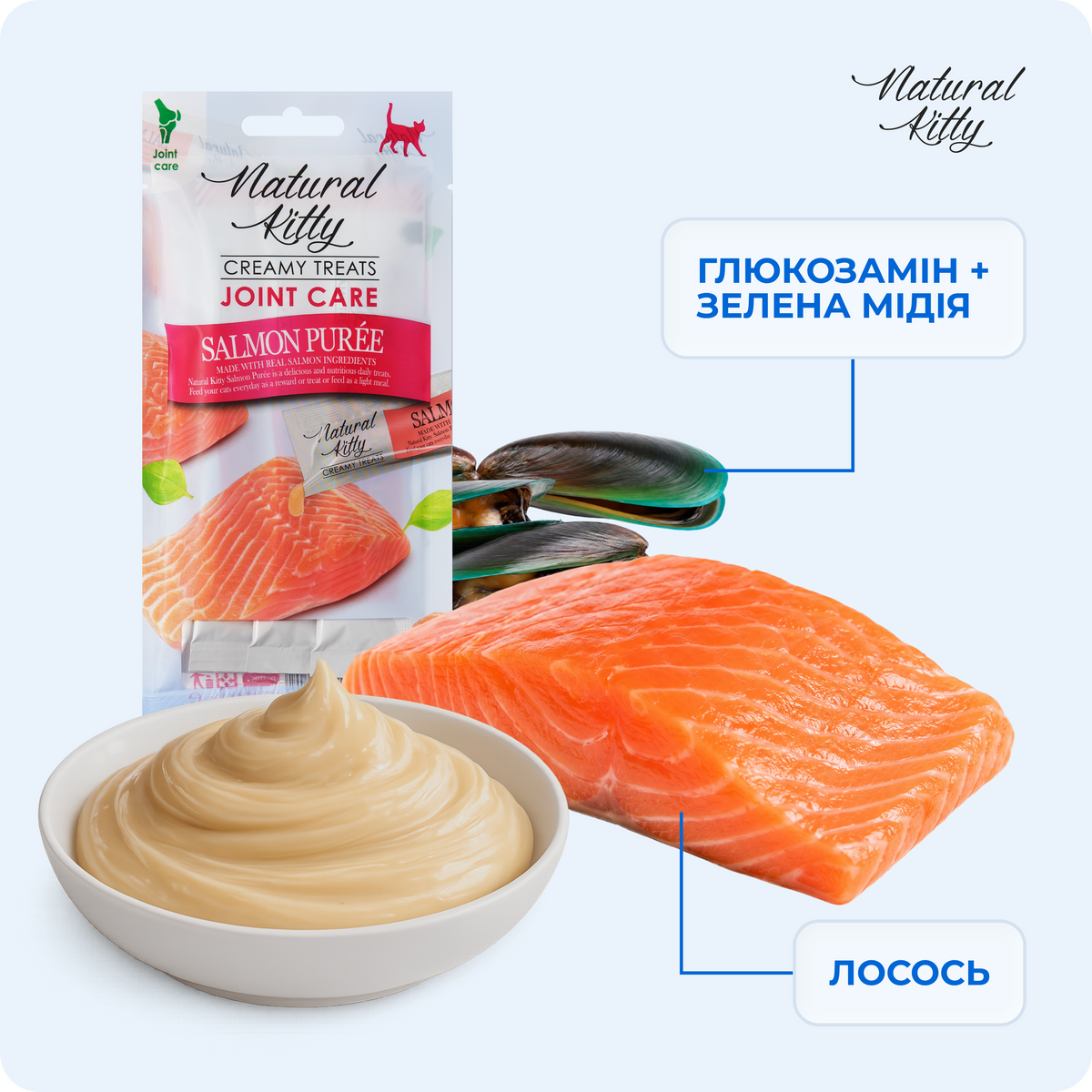 Функціональні стіки з лососем | Joint Care, 4х12 г